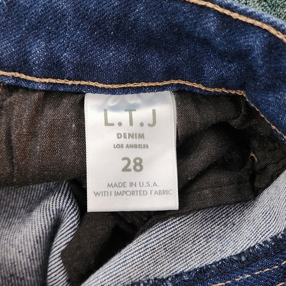 L. T. J. Verona Classic Skinny Jeans Dark Wash Size 28  ***Worn Once*** - Picture 5 of 6